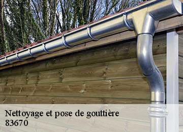 Nettoyage et pose de gouttière 83670