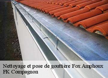 Nettoyage et pose de gouttière fox-amphoux-83670 FK Compagnon