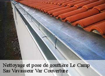Nettoyage et pose de gouttière  le-camp-83330 Sas Vavasseur Var Couverture