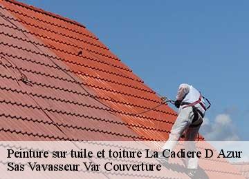 Peinture sur tuile et toiture la-cadiere-d-azur-83740 Sas Vavasseur Var Couverture