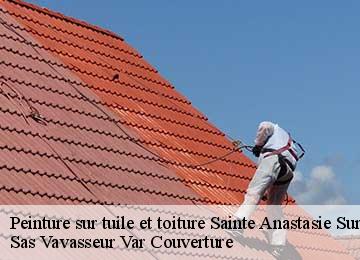 Peinture sur tuile sainte-anastasie-sur-issole-83136
