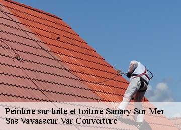 Peinture sur tuile et toiture sanary-sur-mer-83110 Sas Vavasseur Var Couverture