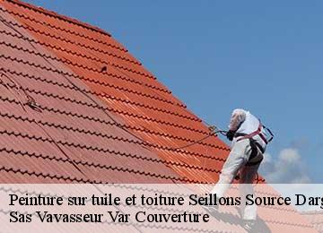 Peinture sur tuile et toiture seillons-source-dargens-83470 Sas Vavasseur Var Couverture