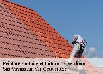 Peinture sur tuile et toiture la-verdiere-83560 Sas Vavasseur Var Couverture