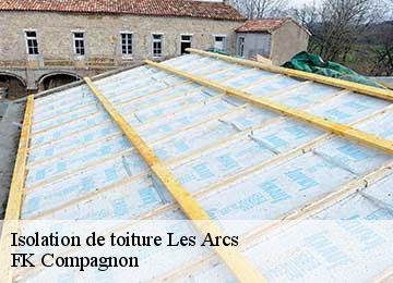 Isolation de toiture les-arcs-83460 FK Compagnon