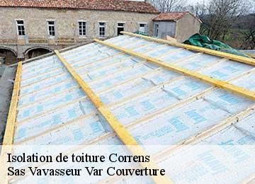 Isolation de toiture  correns-83570 Sas Vavasseur Var Couverture