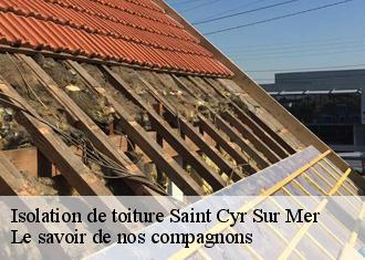 Isolation de toiture  saint-cyr-sur-mer-83270 Le savoir de nos compagnons 