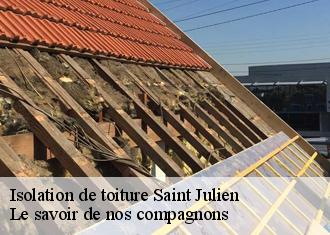 Isolation de toiture  saint-julien-83560 Le savoir de nos compagnons 