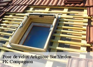 Pose de velux artignosc-sur-verdon-83630 FK Compagnon