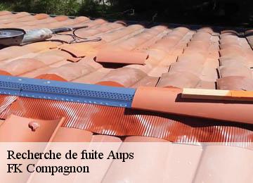 Recherche de fuite aups-83630 FK Compagnon